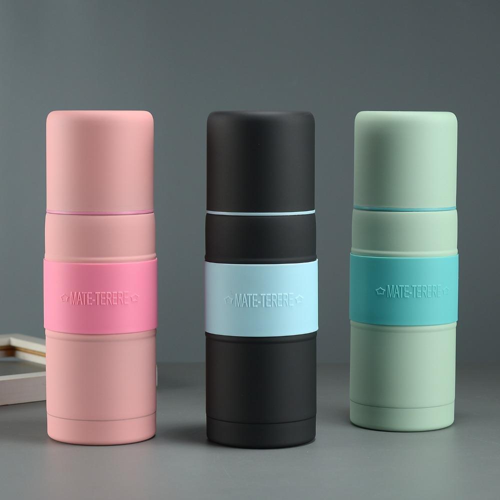 with Filter Straw Yerba Mate Thermos Cup 700/500ml Vacuum Flask Durable Insulated Bottle Office