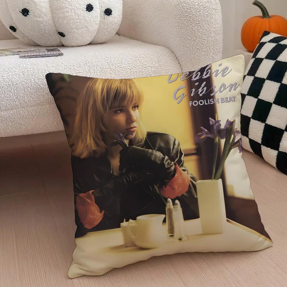 Наволочка Debbie Gibson Наволочка против пылевых клещей Невидимая молния шелковистый короткий плюш Чехол на подушку для дивана