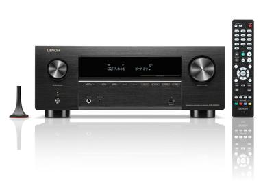 AV-ресивер Denon Surround, совместимый с обработкой 8K Ultra IMAX, черный, AVR-X3800H, 9,4-канальный HD, HDR10+, улучшенный, Auro-3D, 11,4-канальный / AVR-X3800HK