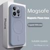 Роскошный мягкий силиконовый чехол Magsafe Liquid для iPhone 16 15 14 13 12 11 Pro Max Plus, прочный магнитный чехол для беспроводной зарядки