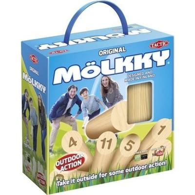Игра в кегли Mölkky Tactic - 13 штук - деревянные - для детей от 6 лет