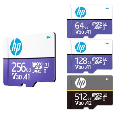 HP Карта флэш-памяти Mx330 Class 10 U3 V30 microSDXC — 100 МБ/с, класс 10, U3, V30, A1, 4K UHD, Full HD, UHS-I, micro SD