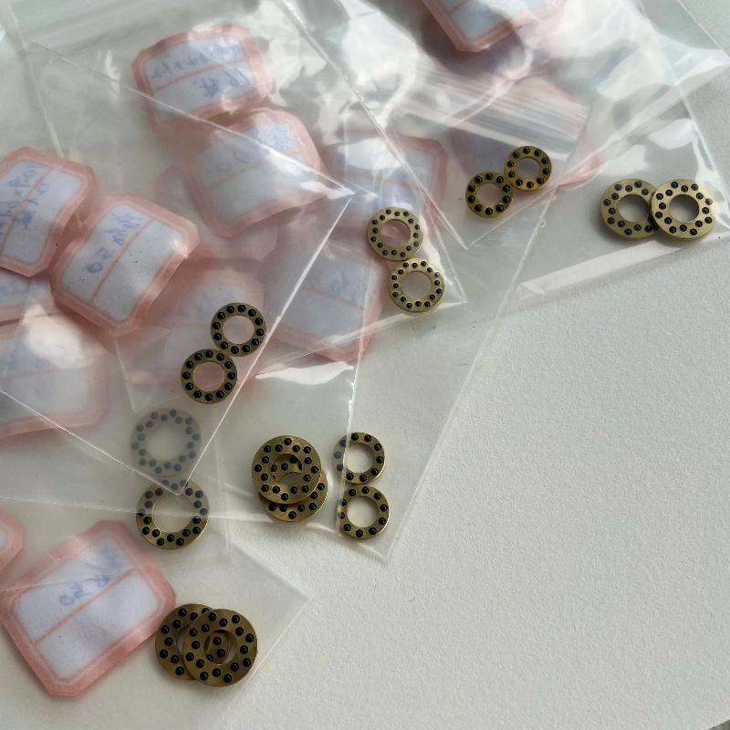 2 шт. / Лот латунный медный защитный керамический шарик для ножей своими руками флиппер керамический шарикоподшипник быстро открывающиеся инструменты нож CZ028