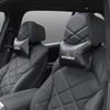 Car Logo Seat Headrest Neck Rest Protector Pillow Auto Interiors For Mitsubishi Eclipse Lancer Outlander Pajero ASX Colt I200 Ex