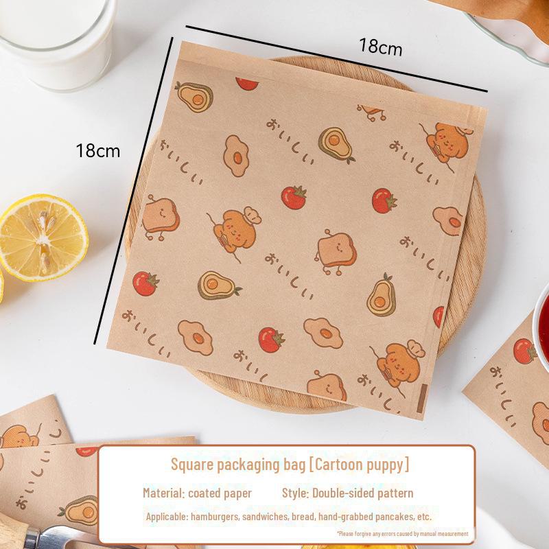 Съедобные рисовые шарики, блинчики для бургеров, маслостойкие пакеты, коробки для еды на вынос, мясные сэндвичи, уникальные рулеты для сэндвичей