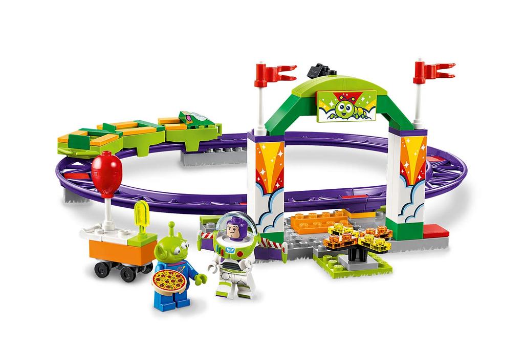 LEGO История игрушек 4 Карнавал Захватывающие американские горки 10771 Disney Block Toy Девочки Мальчики