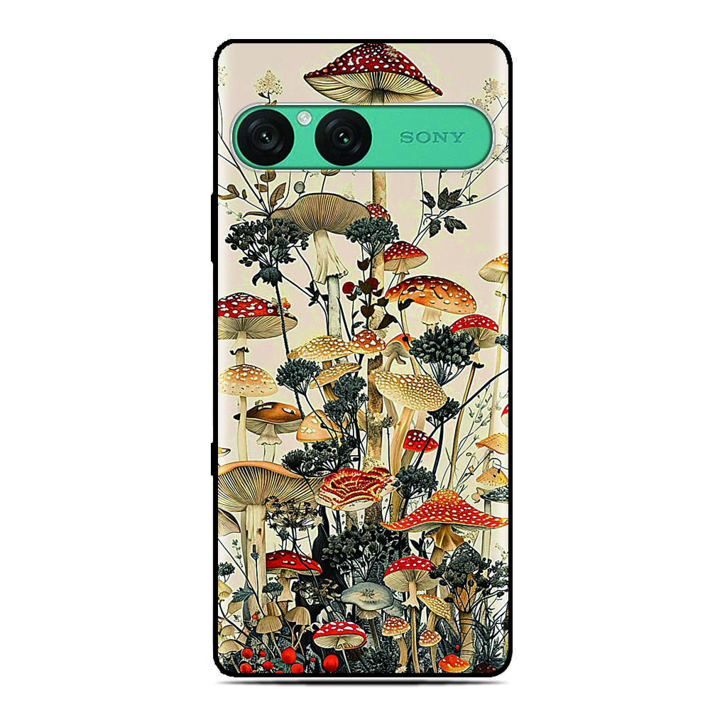 Mushroom Phone Case For Blackview Wave 9C 8C 6C Shark 9 Color 8 Oscal C80 C70 C60 C30 C20 Pro Flat 2 1C 2C Tiger 13 12 Cover