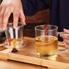 Кружка для чая из термостойкого стекла, чашка для разделения чая, фильтр из боросиликатного стекла, бытовая прозрачная чашка для чая с крышкой