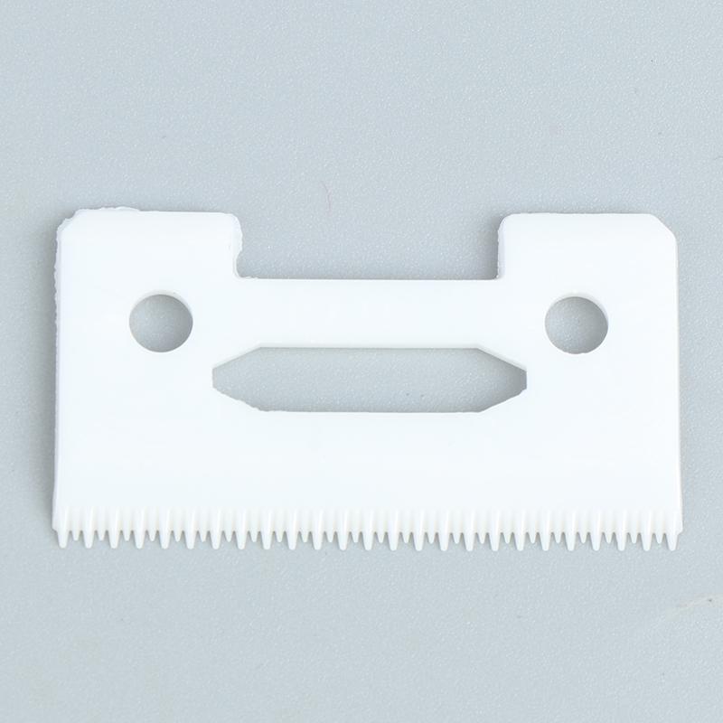 Беспроводная машинка для стрижки волос со сменным лезвием и керамическим лезвием с 2 отверстиями и неровными зубьями