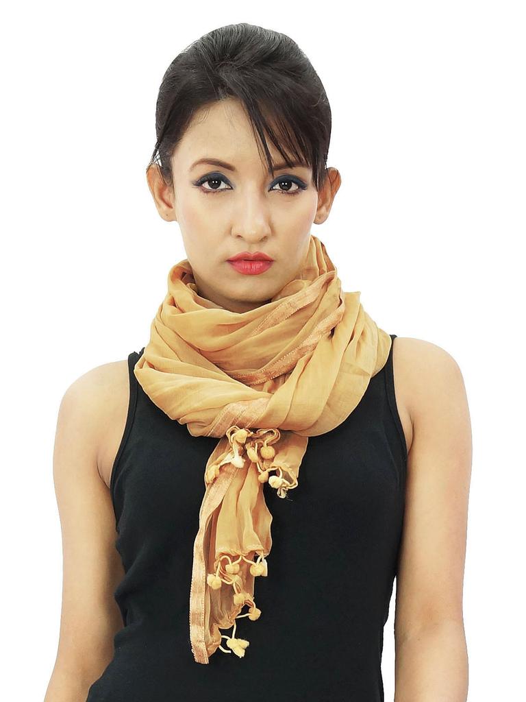 Индийские женские шарфы с запахом на шею Chunni Long Stole Chiffon Blend Dupatta