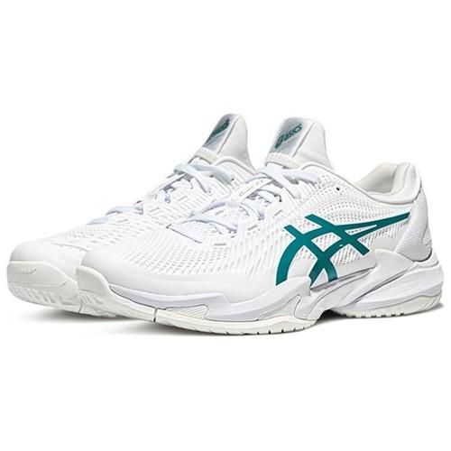 Asics Court FF 3 Novak Белый/Зеленый - 1041 A361-100