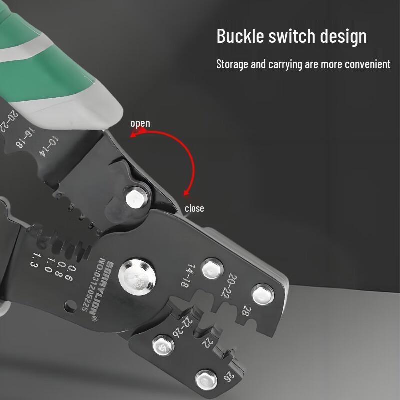 BERRYLION Multi-functional Wire Stripper & Crimping Pliers