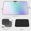 1pc of Car-Specific Sunshade for The Front Windshield, Effectively Blocks Sunlight Portable And Foldable Sunshade Provides Heat
