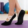 Breathable Pilates Socks Lace Bandage Fitness Socks Fashion Non-Slip Socks  Pilates Studio