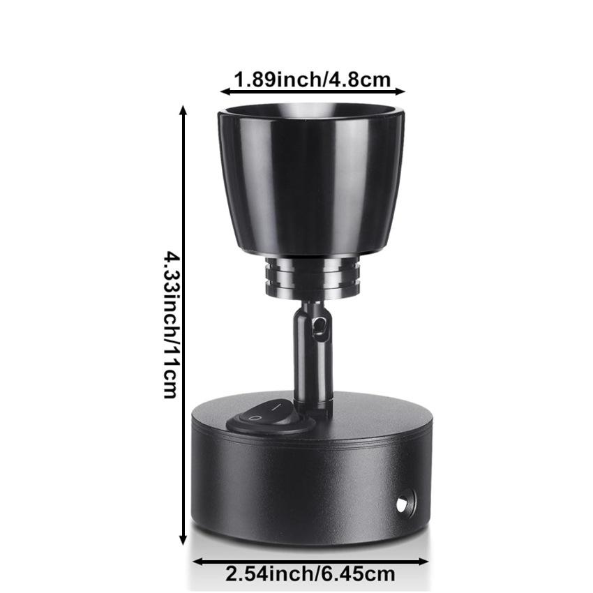 12V LED RV Spotlight: 3W Low Voltage Bedside Reading Light for RVs, Yachts, and Marine Use