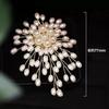 Women'S Light Luxury Pearl Brooch, High-End Niche Brooch Chest Flower, Clothing Buttoned Accessories