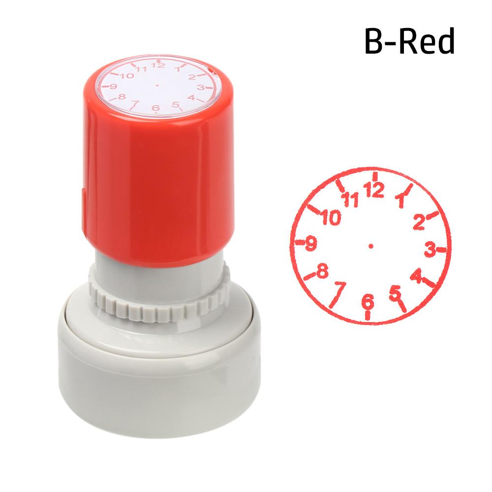 Seal Stamps Teaching Aids Clock Dial Student Teaching Tools Learning Recognition Clock Stamp