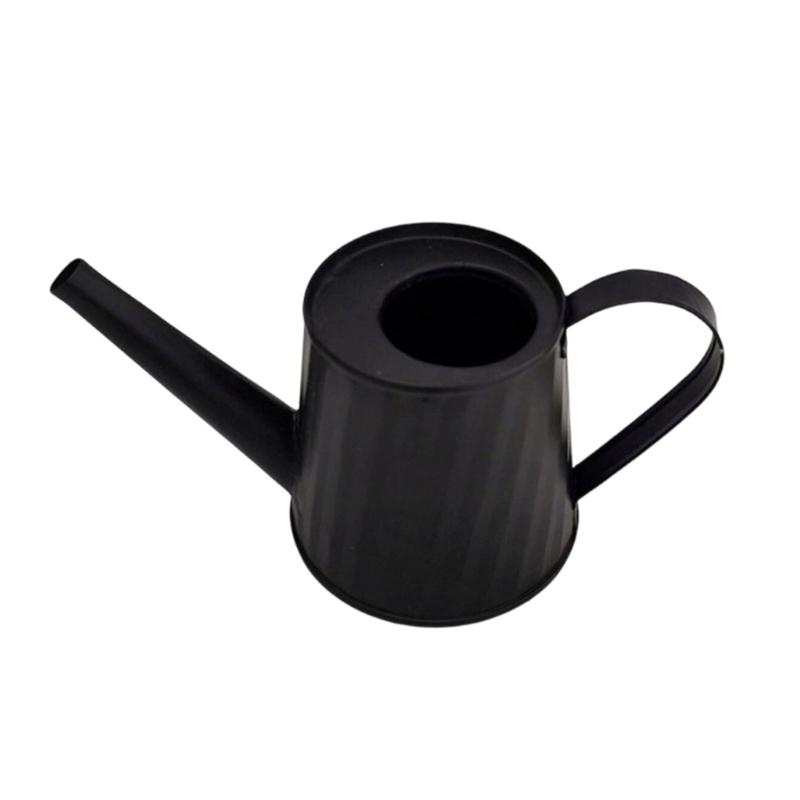 Long Spouts Watering Can Iron Without Splashes Light weight Body Effortlessly Pouring For Potted Plant Gardeners
