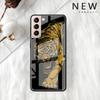 Чехол из стекла Tiger Animal для Samsung Galaxy S22 S20 FE S21 Plus, чехол для телефона S10 5G S9 Note 20 Ultra 10 Lite Shell