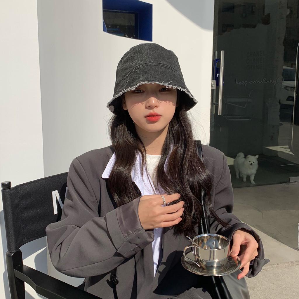 Трендовая джинсовая панама 2021 года для женщин, молодежный стиль, широкие поля, защита от солнца