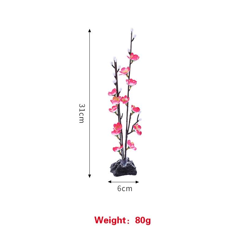 Декоративные цветы и растения Японские блюда барбекю Украшенное блюдо из морепродуктов Декоративные украшения Суши-сашими-ассорти -B