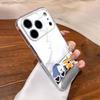 M-Mora E-Estrella Чехол для телефона iPhone17 16 15 14 13 12 11 Pro Max Plus Mini Прозрачный Полностью Задняя Крышка Силиконовый Мягкий Чехол