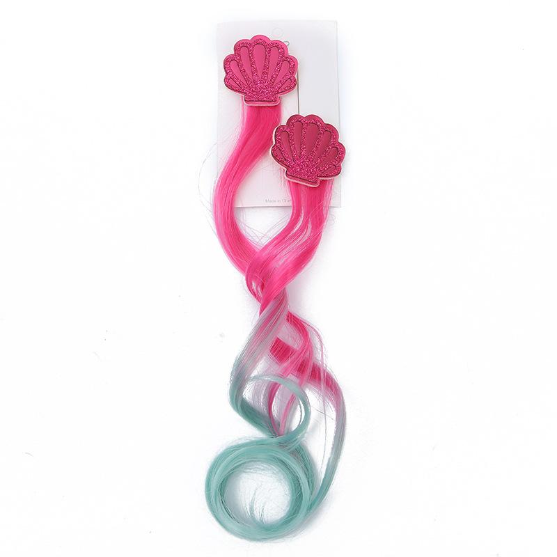 1 пара, милая заколка для девочек, детская заколка для волос, мультяшная веревка для волос, аксессуары, детский парик, веревка для волос, головной убор