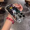Чехол для телефона с готическими узорами, воронами и черепами, для IPhone 17 Air 16 15 14 13 12 11 Pro Pro Max Plus, прозрачный, мягкий