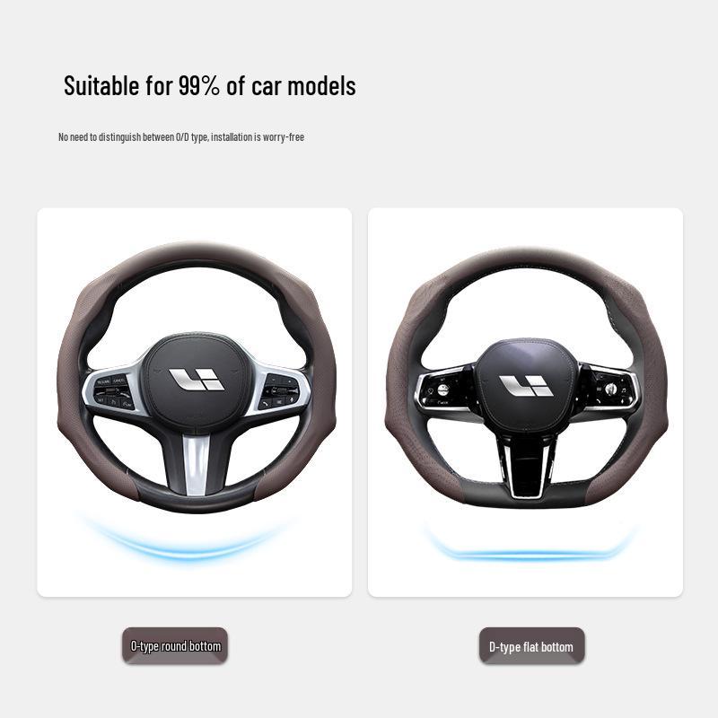 Универсальная Ультратонкая Нескользящая Накладка на Руль для Ideal L6-L9/i6/i8/ONE/MEGA – Всесезонное Использование