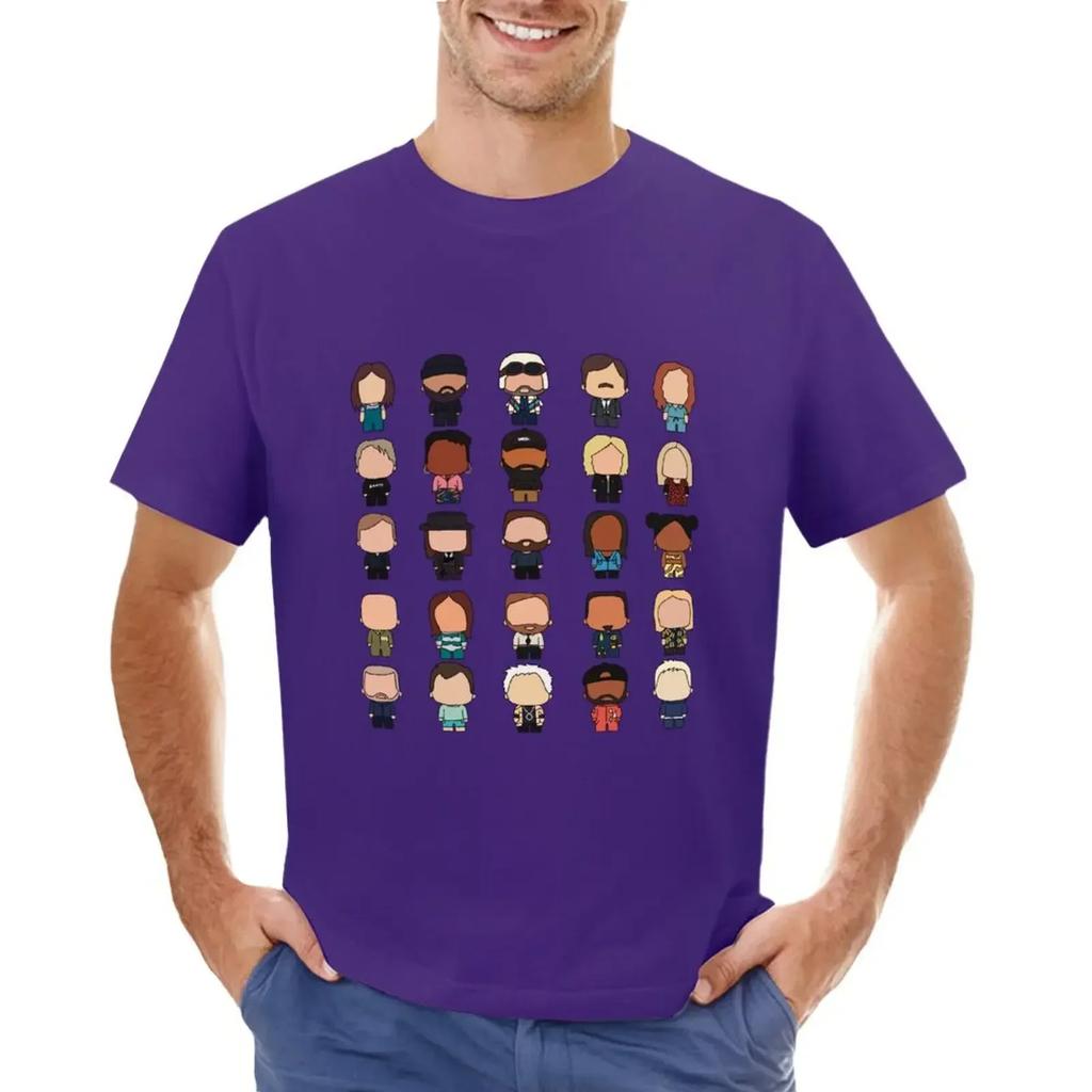 Taskmaster (UK) Series 11-15 Casts T-shirt heavyweights korean fashion T-shirts for men cotton