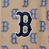 MLB Бостон Ред Сокс Куртка с принтом букв и цветовыми блоками Унисекс Куртка Песочно-желтая 3AJPM0131-43SAL