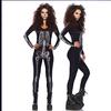 Cosplay Halloween Skull Costume Zombie Jumpsuit Uniform, Undead Bar, Halloween Skull Zombie Costume