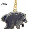 School Bag Keychain 1/2/3Pcs Raccoon for Backpacks, Golden Plated Car Key Ring, Keyring Pendant Decorative Animal Pendant, Gift Lovers Ring