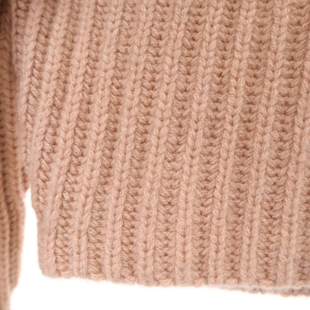 Косметика Emilio Pucci Сделано в Италии 100% кашемир С длинным рукавом Короткий свитер с высоким воротником Женский Б/у