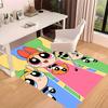 The Powerpuff Girls2 Printed Absorbent Washable Carpet, Non-Slip Bathroom Mats, Kitchen Rugs, Yoga Mat,Living Room Entrance, Camping Picnic Rugs