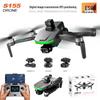 S155 Drone: GPS, HD Aerial Photography, 5G Image Transmission, 360° Obstacle Avoidance, 3-Axis Gimbal Remote Control Aircraft.