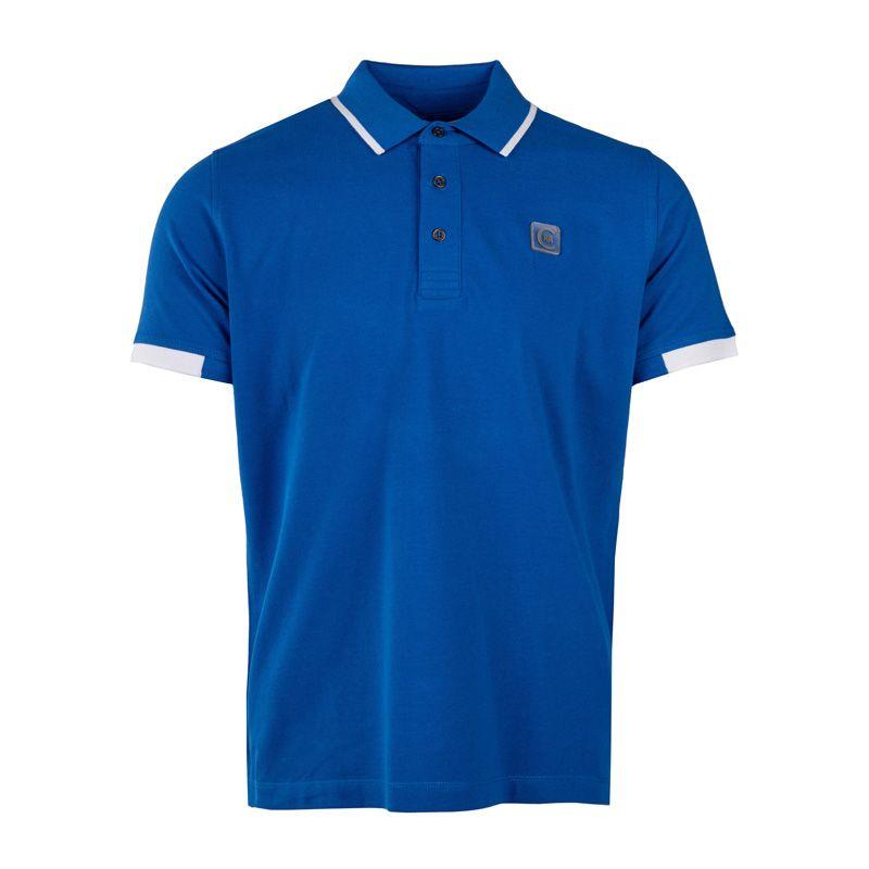 Bormida Short-sleeved Polo Shirt with CERRUTI Logo for Men