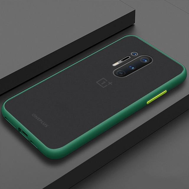 Мятный гибридный простой матовый чехол-бампер для телефона One Plus 7 8 9 Pro 6T 7T 8T противоударный мягкий силиконовый чехол для oneplus 9Pro nord n10 n100 8Pro Case