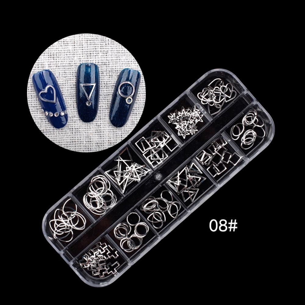 Nail Crystal Rhinestones Palette DIY Nail Sequins Mermaid Beads Nail Art Decorations Seashell Tips