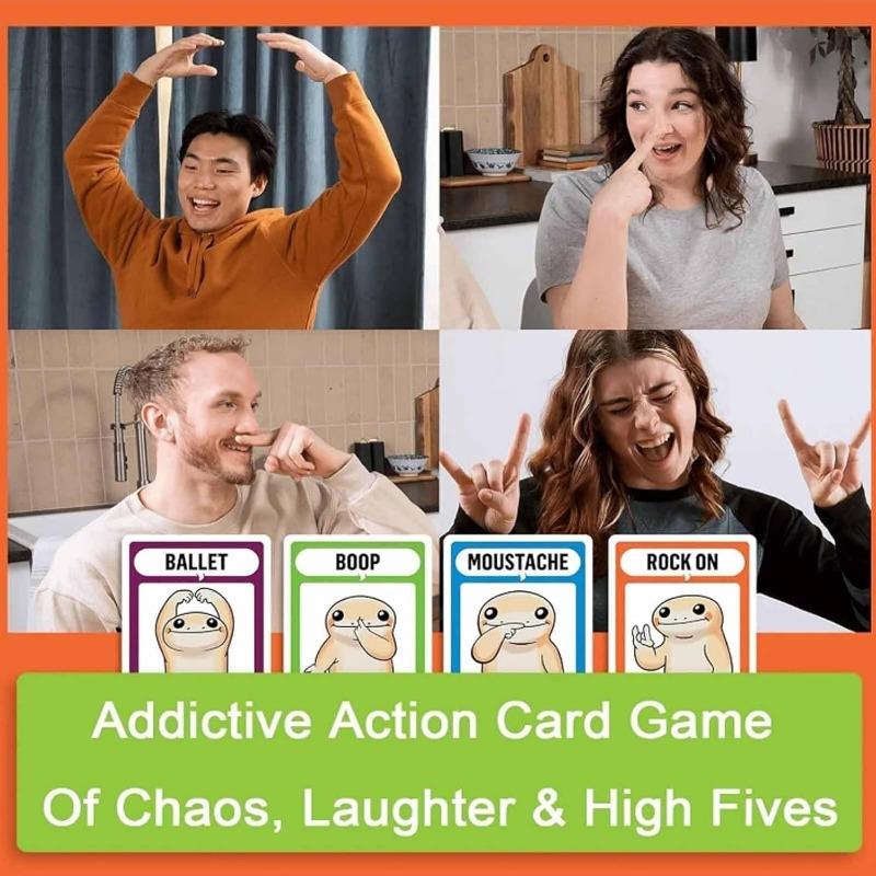 Coyote Game, Coyote Party Game, Action-Packed Party Card Games, Full of High Fives and Havoc, for Friends, Teens, and Adults Family Games Night