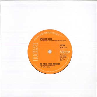 7inch Record SPAGHETTI HEAD Big Noise From Winnetka Funky Axe RCA2513 RCA VICTOR 1975 UK SoulFunk Used