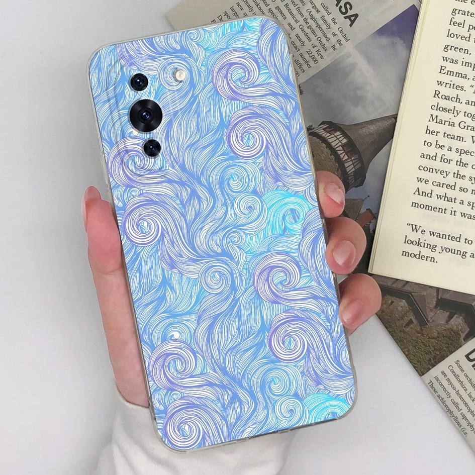 For Huawei Nova 8 9 10 2 3 4 5 6 7 Pro SE Y90 Phone Case Transparent Matte Shockproof Soft Silicone Anti Drop Personal For Huawei Bumper Shell