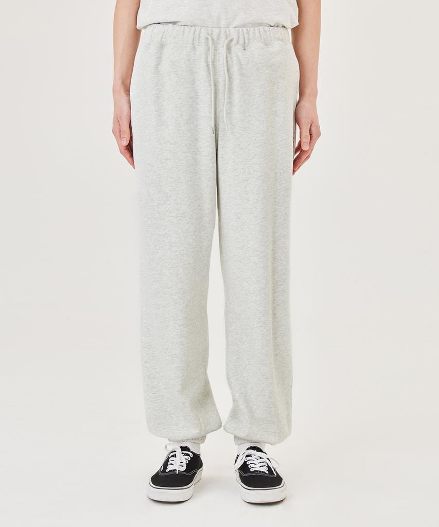 MARK GONZALES Angel Wappen Sweat Jogger Pants - M/Oatmeal