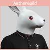 Adorable Rabbit Animal Head Mask For Fun Parties And Halloween Festivities In Latex