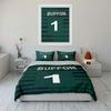 Green jersey with "Buffon 1". Bedding sets Duvet cover sets Duvet covers Pillowcases(1 * Duvet Cover 2 * Pillowcases without duvet insert)