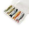 6-Piece Soft Jerkbaits Fishing Lure Set Bass Pike Saltwater Game