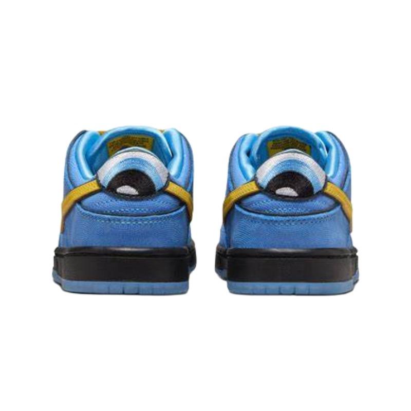 The Powerpuff Girls x Nike Dunk Low Pro SB QS PS Bubbles Детские Кроссовки Синий Синий-Chill Глубокий-Королевский-Синий FZ8833-400