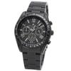 Solar Radio Chronograph Business Watch Waterproof Analog Black with Watch Cloth BKBK [Salvatore Mara] Men's