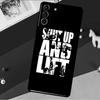 Bodybuilding Gym Fitness Quotes Funda For Samsung Galaxy S26 S25 S24 S22 S23 Ultra Plus S20 S21 FE S9 S10 S25 FE Phone Case
