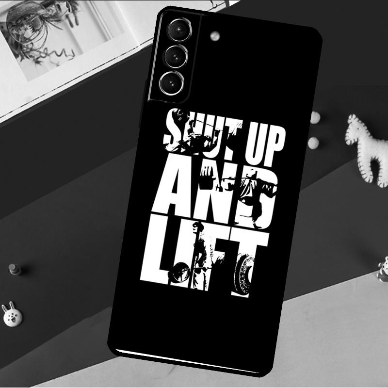 Bodybuilding Gym Fitness Quotes Funda For Samsung Galaxy S26 S25 S24 S22 S23 Ultra Plus S20 S21 FE S9 S10 S25 FE Phone Case